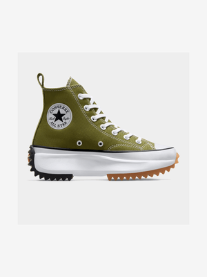 Converse Women's Run Star Hike Olive Sneaker