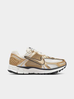 Womens Nike Zoom Vomero 5 Gold/Silver Sneaker