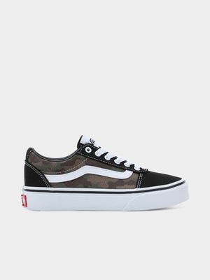 Junior Vans Ward Camouflage/White Sneaker