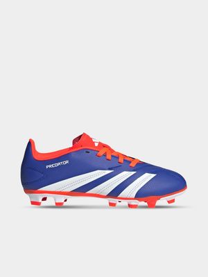 Junior adidas Predator Club FG Blue/Red Boots