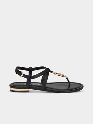 Women's Guess Black Meaa Sandals