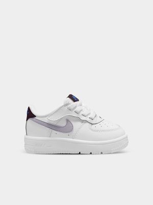 Nike Toddlers Air Force 1 White/Grey Sneaker