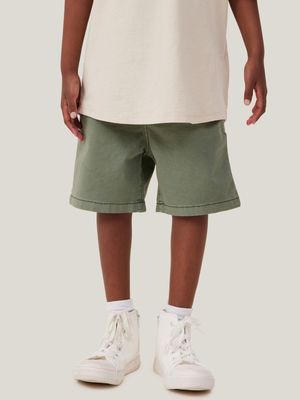 Cotton On Kids Boy Green Will Chino Shorts