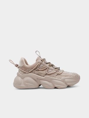 Women's Steve Madden Nude Spectator-R Athletic Sneakers