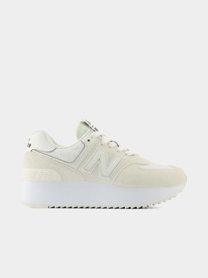 New Balance Women's 574 Cream Sneaker