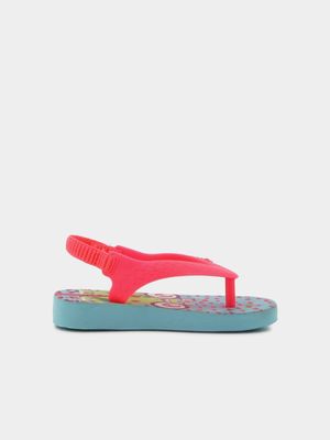 Infants Ipanema Pink & Blue Sandals