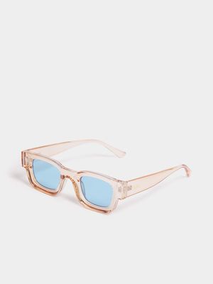 Redbat Unisex Wayfarer Clear Sunglasses