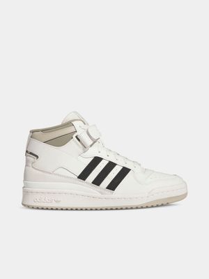 adidas Originals Men's Forum Mid White/Black Sneaker