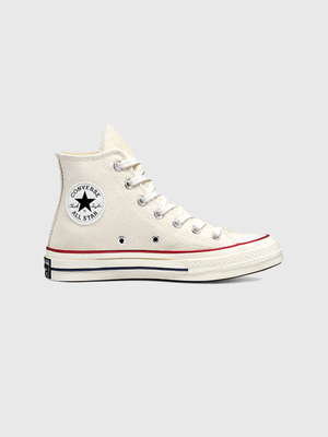 Converse Men's Chuck 70 Hi Canvas Cream Sneaker