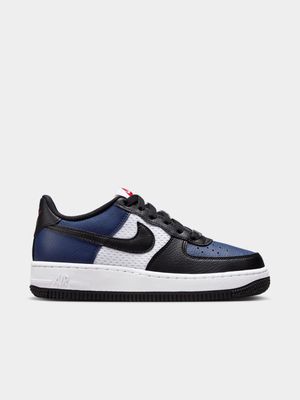 Nike Junior Air Force 1 Navy/Red Sneaker