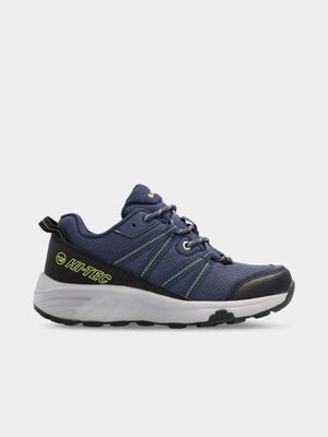 Junior Grade-School Trooper Navy/Yellow Shoes