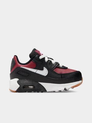 Nike Toddler Air Max 90 Black/Red Sneaker