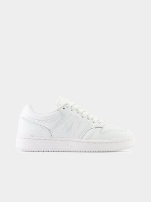 New Balance Junior 480 White Sneaker