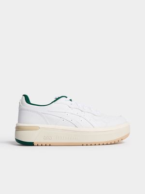 Asics Women's  Japan S ST White/Green Sneaker