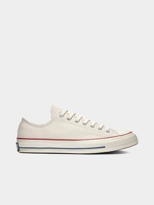 Converse Men's Chuck 70 Lo Canvas Off-White Sneaker