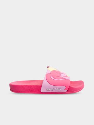 Barbie Pink Moulded Pool Slides