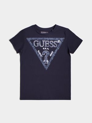 Older Boy's Guess Smart Blue T-Shirt