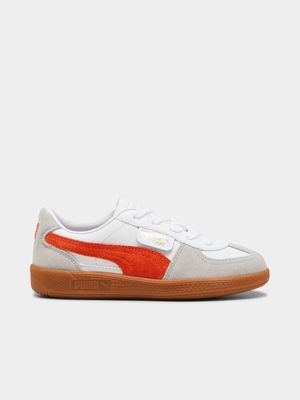 Puma Kids Palermo White/Red Sneaker