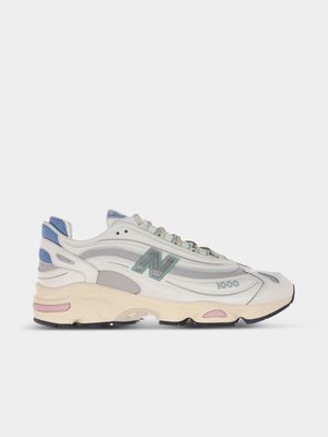 New Balance Men's 1000 White/Grey Sneaker