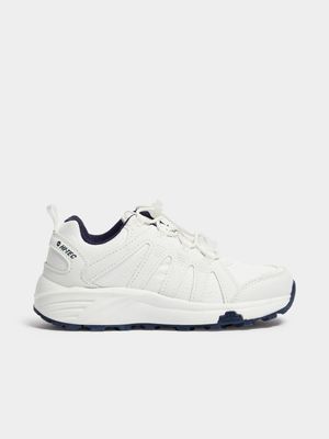 Junior Hi-Tec Warrior  BTS White/Navy Sneaker