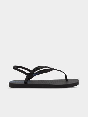 Women's Ipanema Black Class Edge Sandals