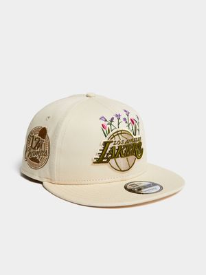 New Era  Unisex 9FIFTY Seasonal Flower Cream Cap