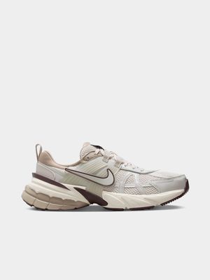 Nike Women's V2k Run Beige/Brown Sneaker