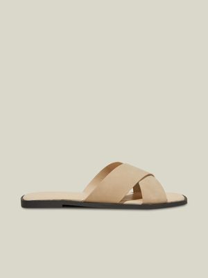 Women's Cotton On Beige Cloverly Crossover Slides