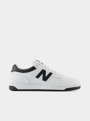 New Balance Men's 480 White/Black Sneaker