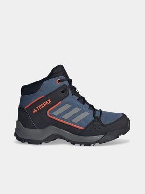 Junior Grade-School adidas Terrex Hyperhiker Black/Blue/Red Boots