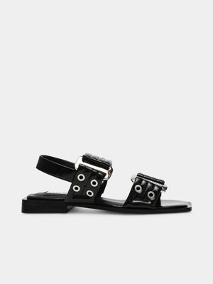 Women's Steve Madden Black Saria Sandals