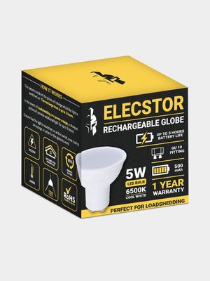 Elecstor GU-10 5W Rechargeable - 10 PACK