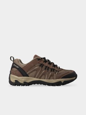 Men's Hi-Tec Santa Cruz Low Brown/Black Sneaker