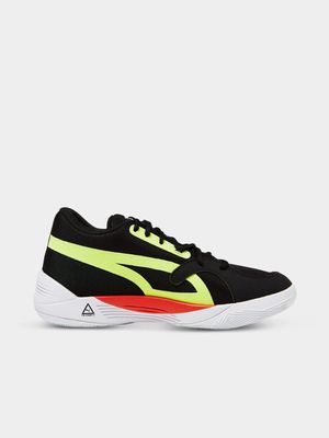 Puma Men's TRC Court Blaze Court Ride Black/Red Sneaker