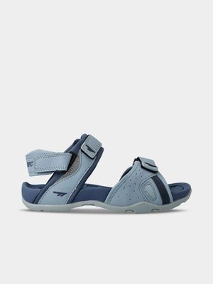 Junior Grade-School Hi-Tec Ula Blue Sandals