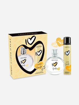 Lenthéric I Love Vanilla Eau De Parfum & Perfume Body Spray Gift Set