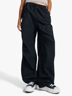 Converse Women's Parachute Black Pants