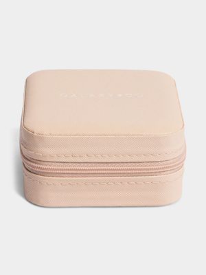 Square Pink Galaxy & Co Jewellery Box