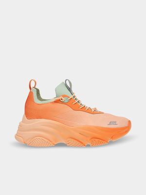 Women's  Steve Madden Orange Vault 1 Sneakers