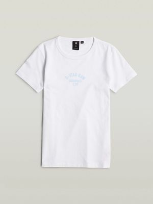 Kid's G-Star White Slim T-Shirt