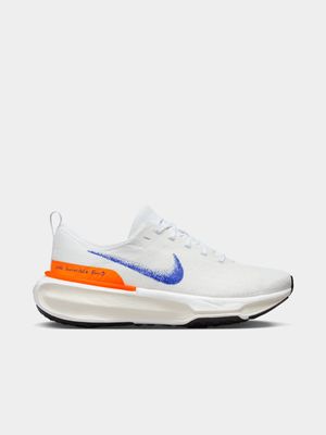 Womens Nike ZoomX Invincible Run FP Blue/White/Orange Running Shoes