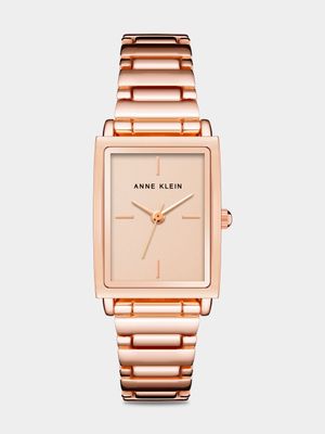 Anne Klein Rose Plated Bracelet  Watch