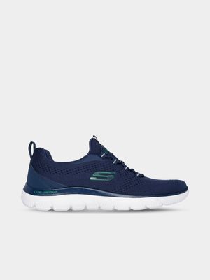 Mens Skechers Summits Navy Sneaker