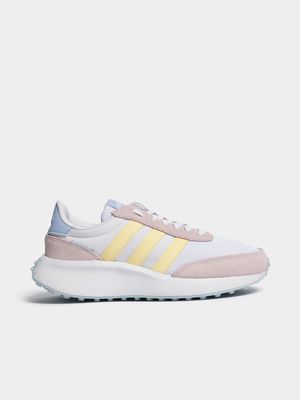 Women's adidas Run 70's White/Pink Sneaker