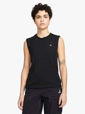 Nike Women's ACG Dri-FIT Black Tank Top