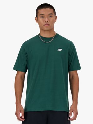 New Balance Men's Sport Essentials Cotton Green T-Shirt