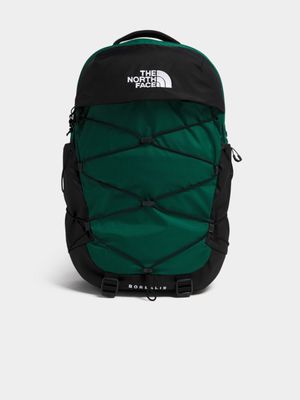 The North Face Unisex Borealis Classic Black/Green Backpack