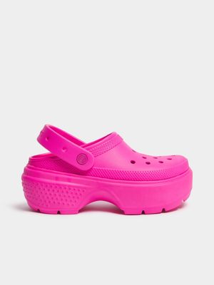 Crocs Women's Stomp Pink Clog