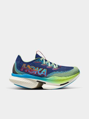 Womens Hoka Cielo X1 Evening Sky/Lettuce Running Shoes