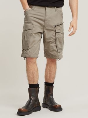 G-Star Men's Rovic Zip Beige Relaxed Shorts